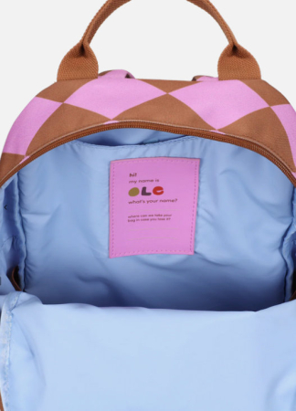 Kindergartenrucksack Ole - nachhaltiger Rucksack mit coolem Muster